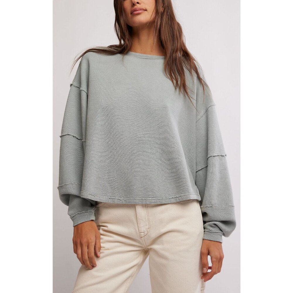 🆕 FREE PEOPLE Total Eclipse Tee / Cold Winter
